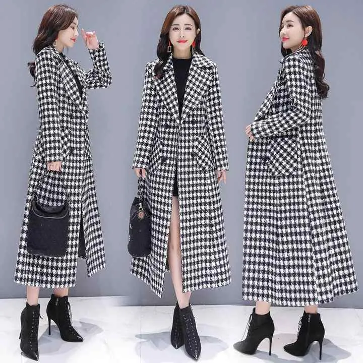 معطف فرو منقوش -patterned fur coat