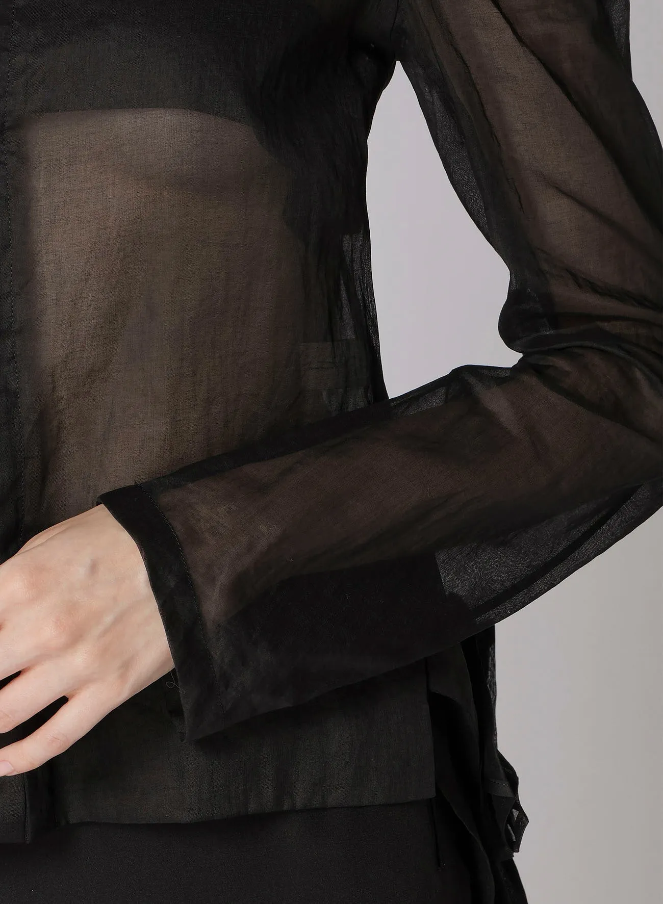 80 ORGANZA LAWN FOLDED C JACKET