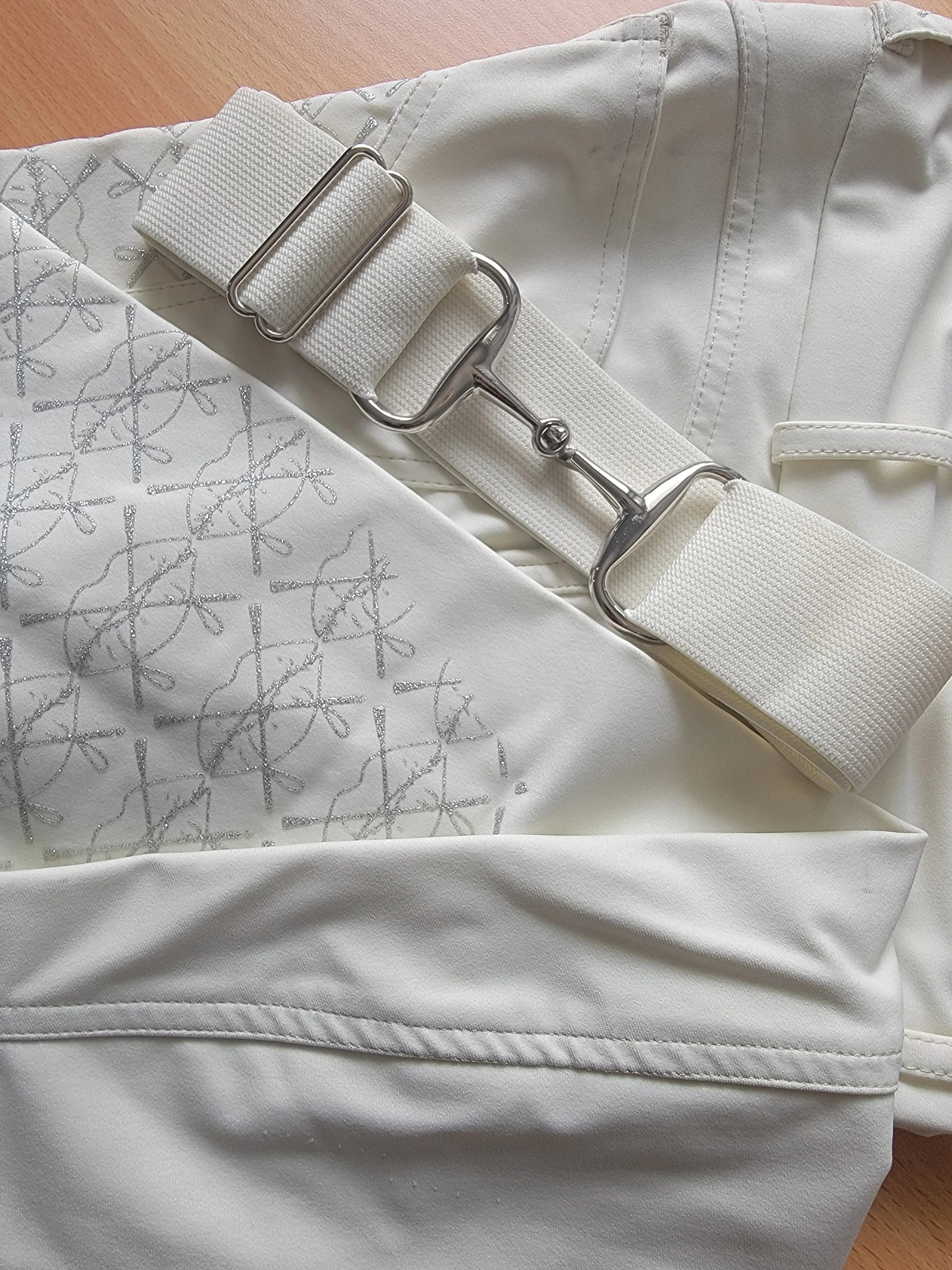 Beci Snaffle Belt - Vanilla Creme
