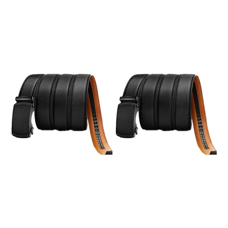 Best for Father's Day Leather Ratchet Belt With Adjustable Buckle