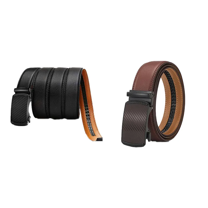 Best for Father's Day Leather Ratchet Belt With Adjustable Buckle