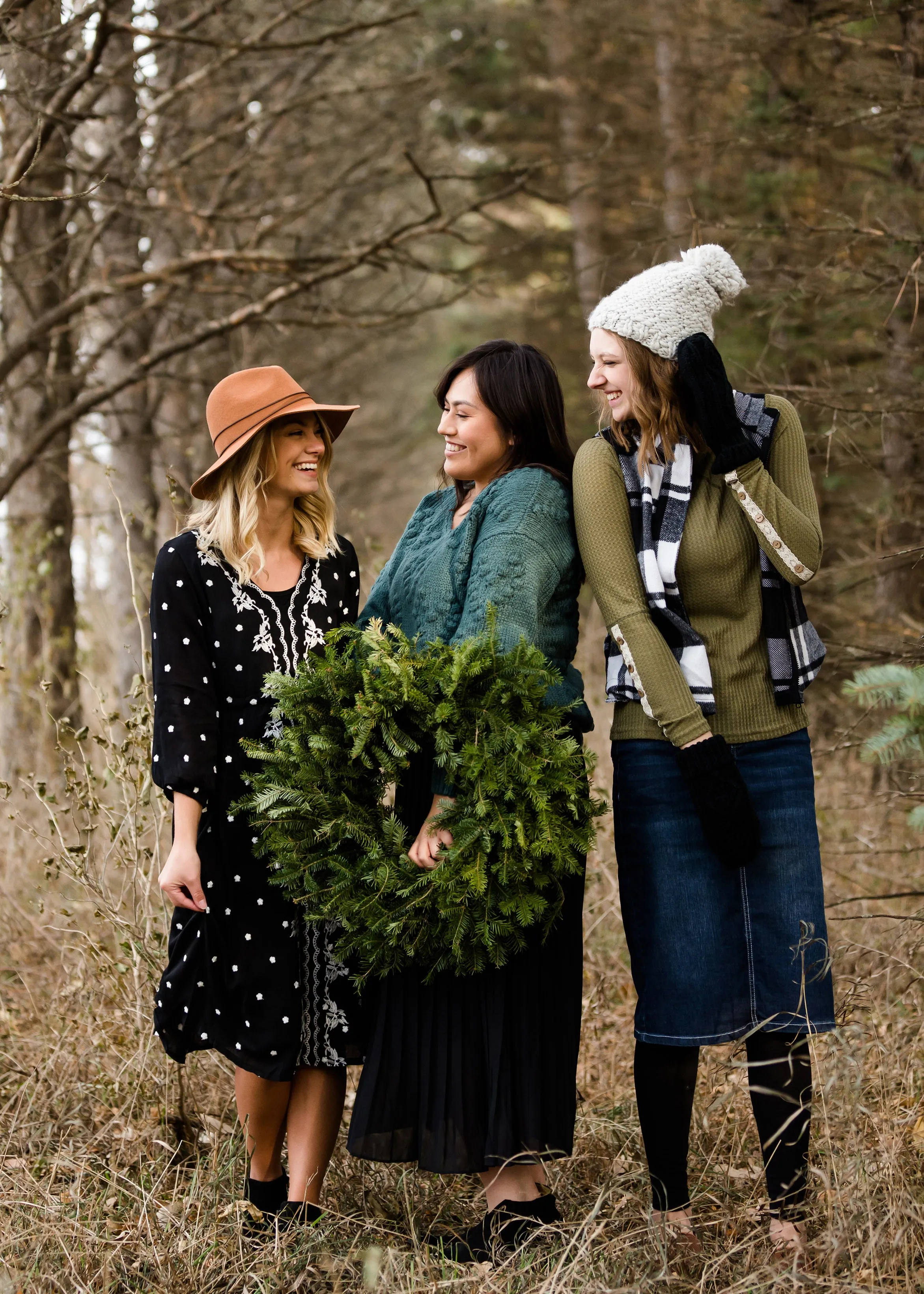 Buffalo Plaid Hooded Vest - FINAL SALE
