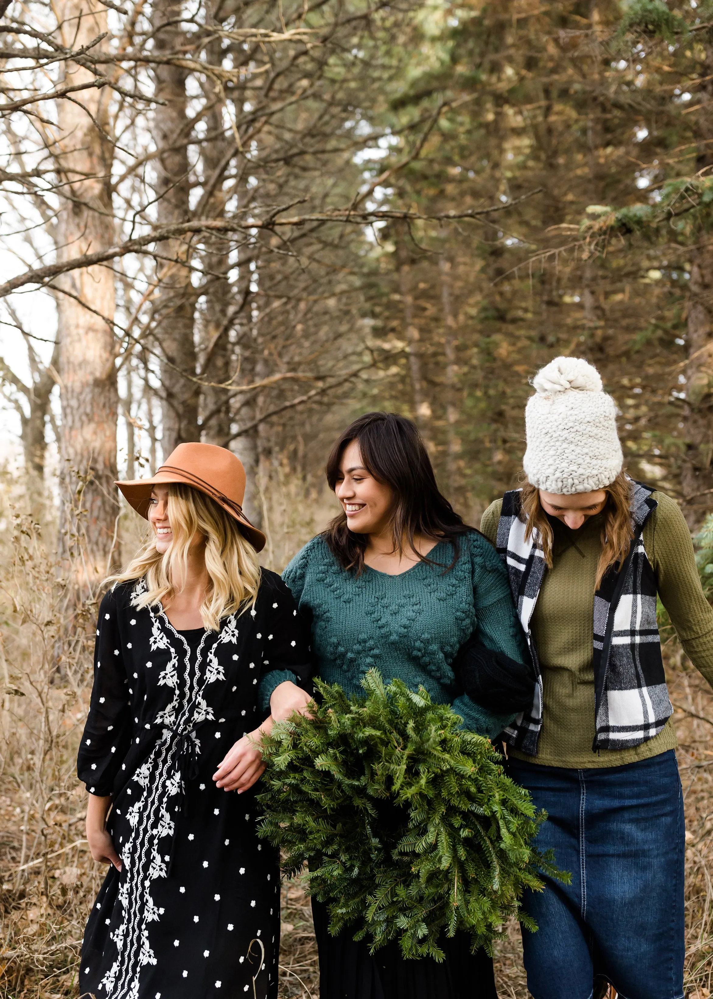 Buffalo Plaid Hooded Vest - FINAL SALE