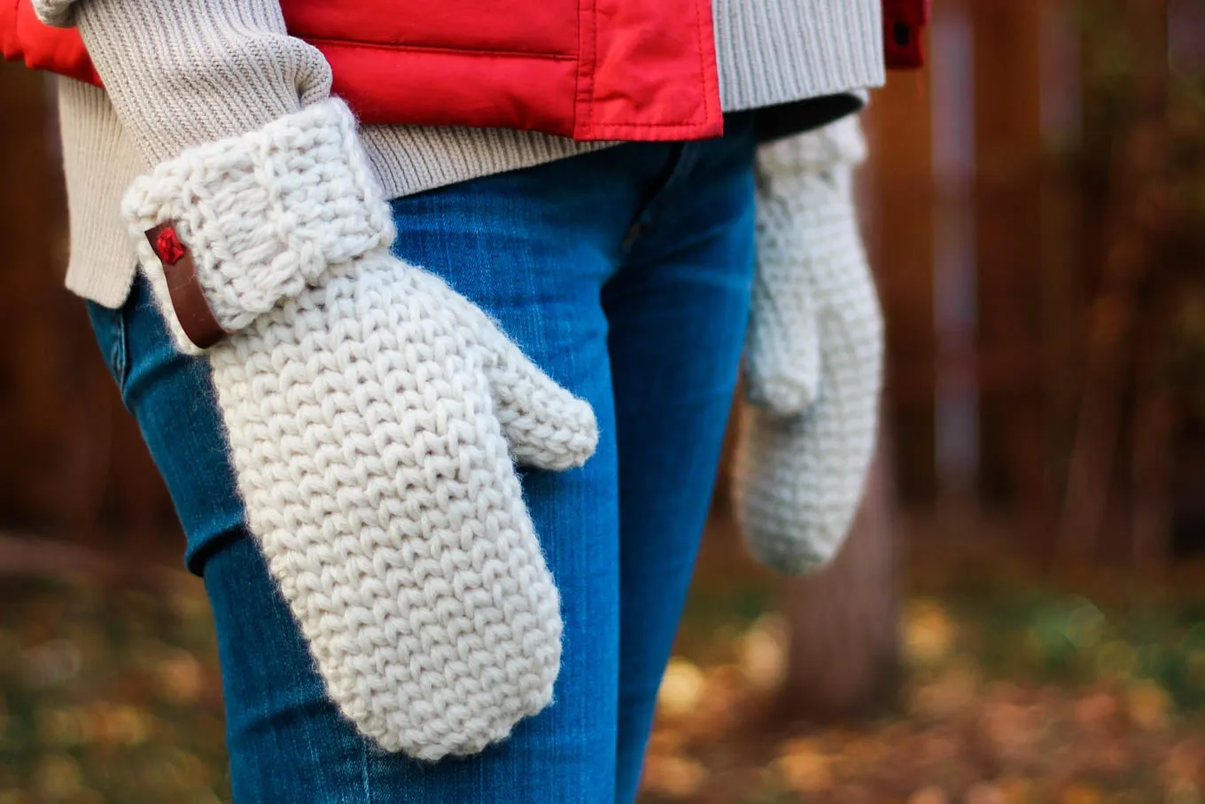 Crochet Kit - Morning Mittens