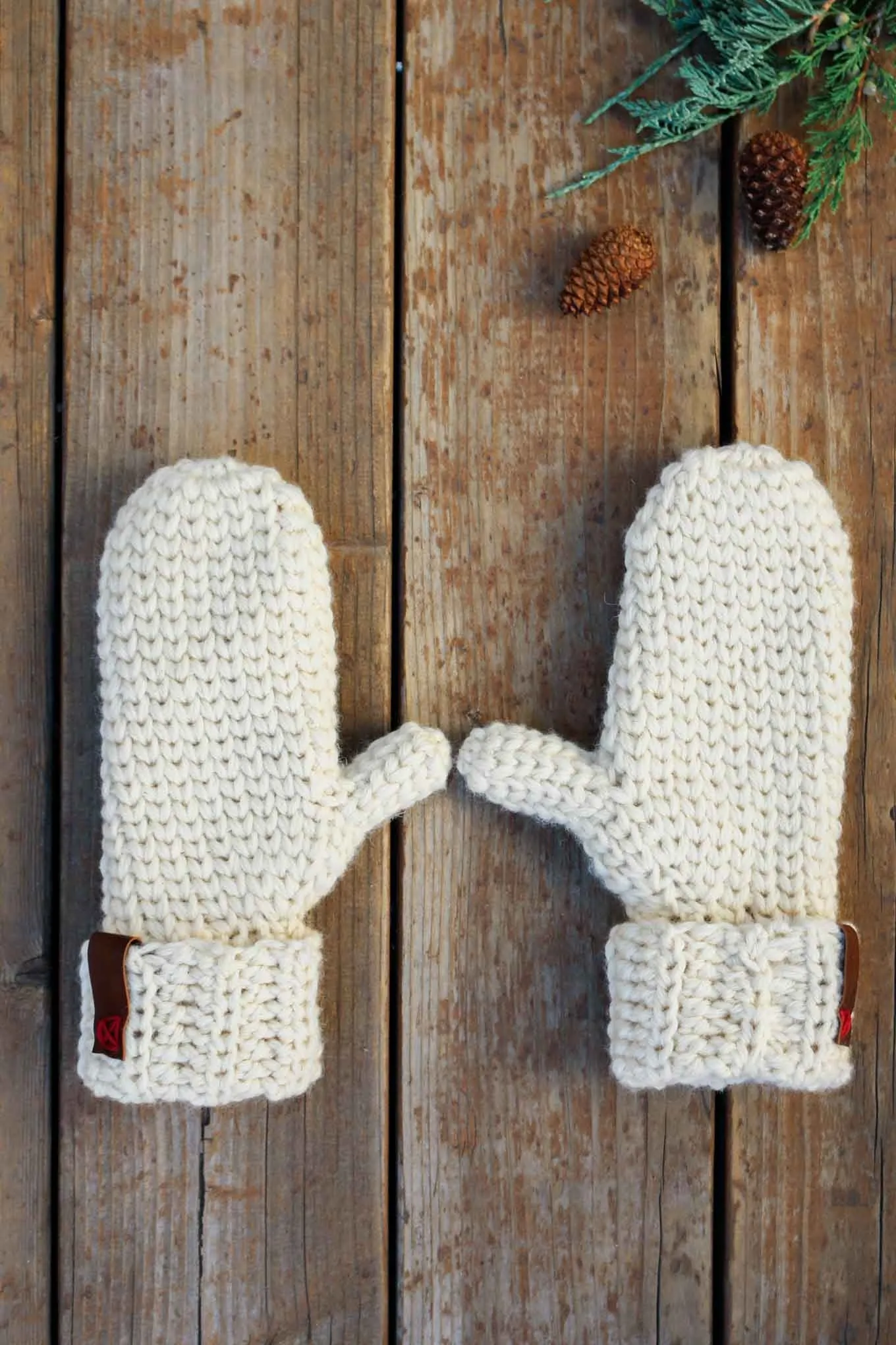Crochet Kit - Morning Mittens
