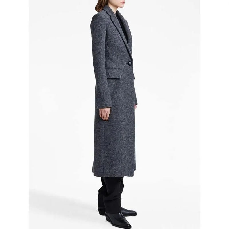 Elegant Woolen Long Coat for Women