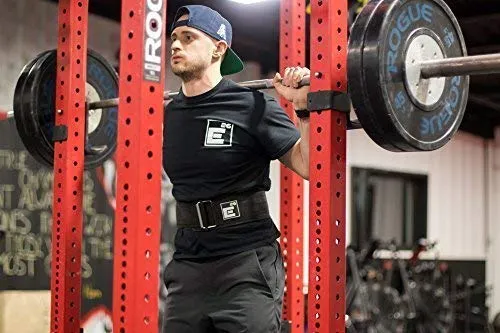 Element 26 Self-Locking Weight Lifting Belt | Premium Weightlifting Belt for Serious Crossfit, Power Lifting, and Olympic Lifting Athletes (Medium, Black)