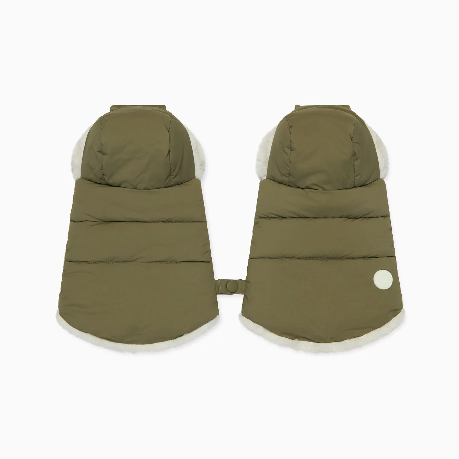 Faux Fur Lined Buggy Mittens
