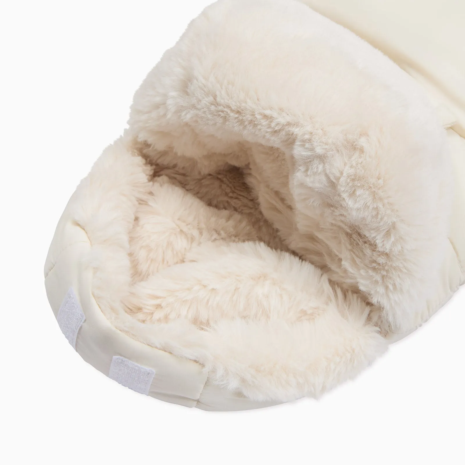 Faux Fur Lined Buggy Mittens