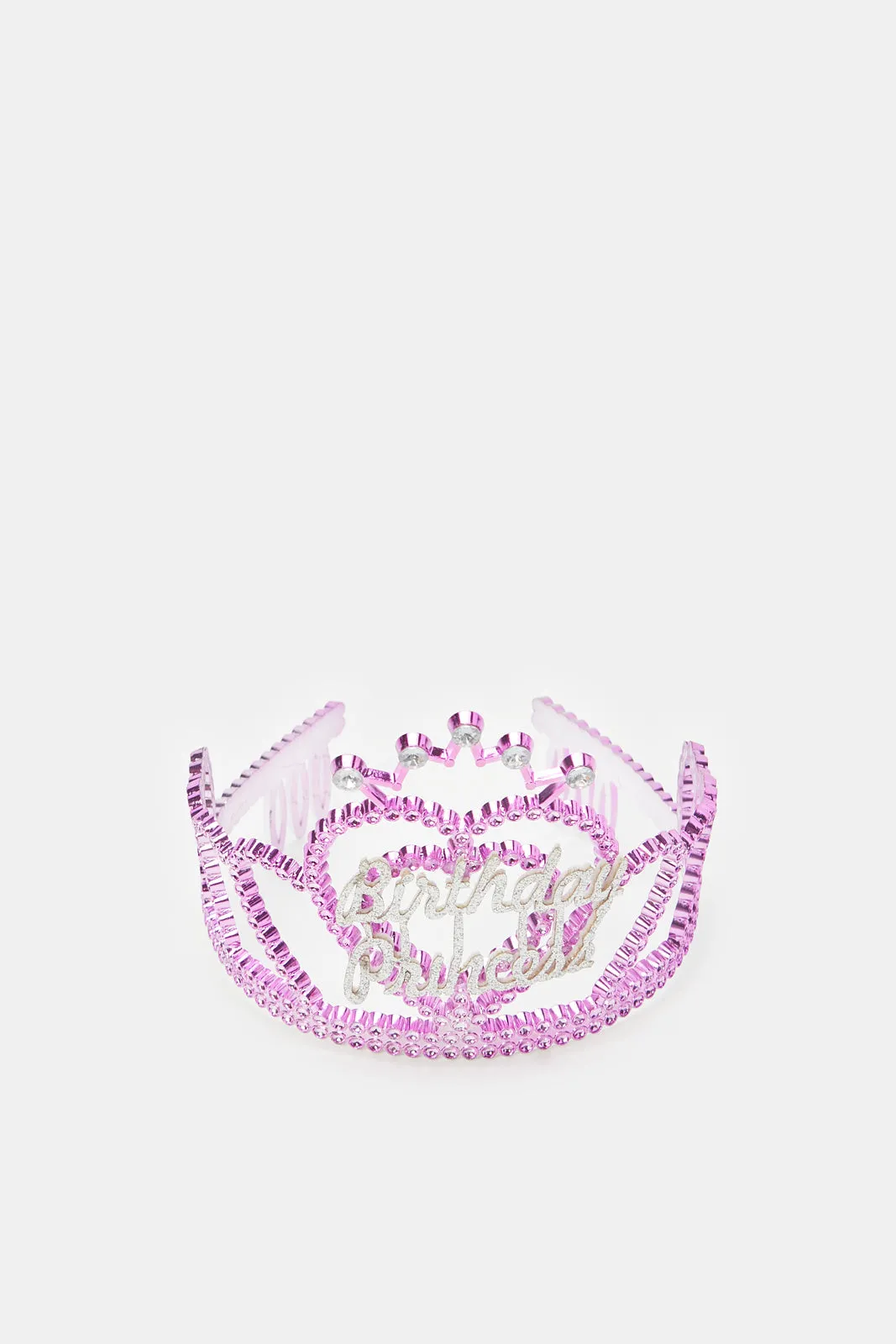 Girls Purple Embellished Headband