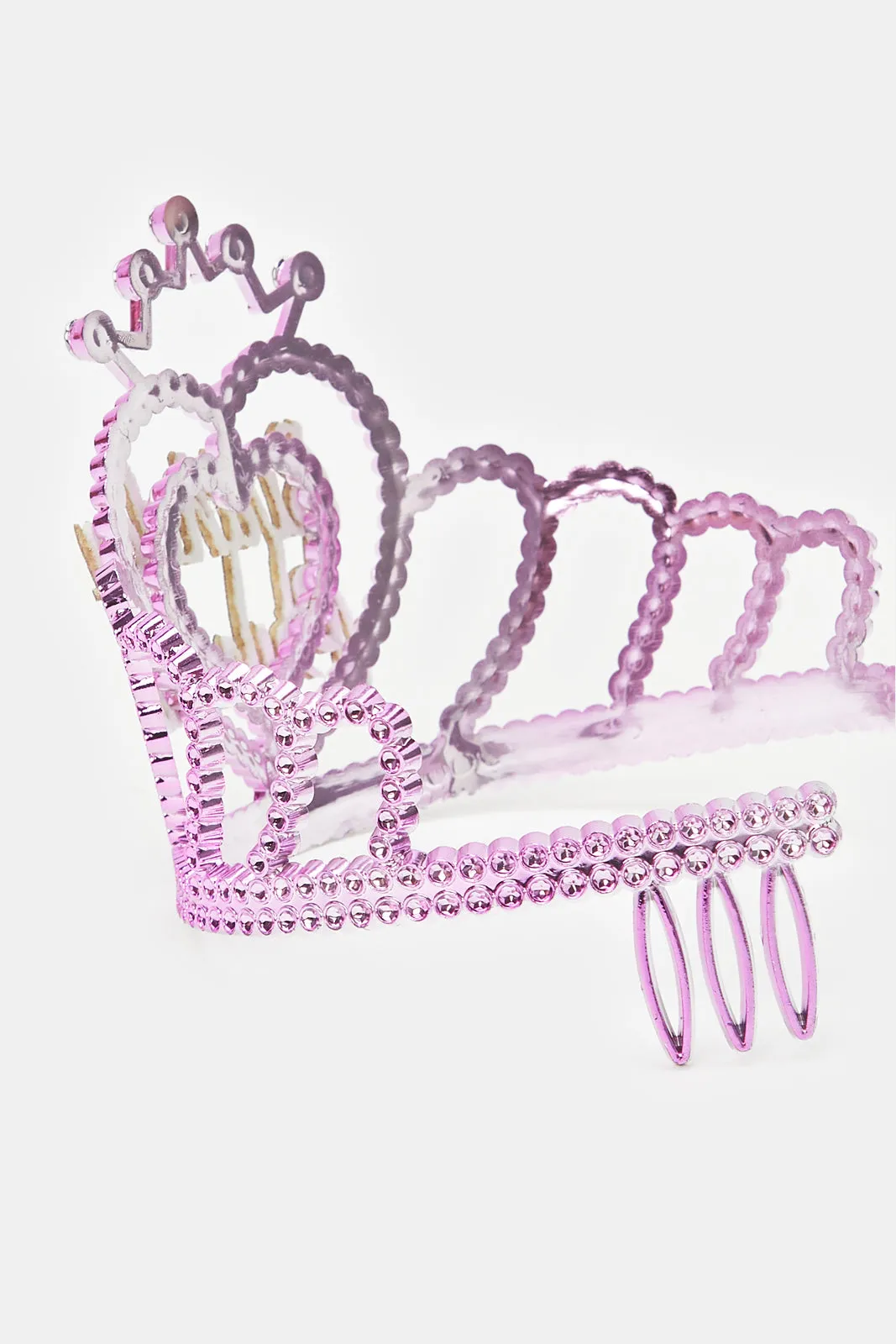 Girls Purple Embellished Headband