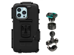 iPhone 13 Series Tough Waterproof Motorcycle Mount Phone Case Kits