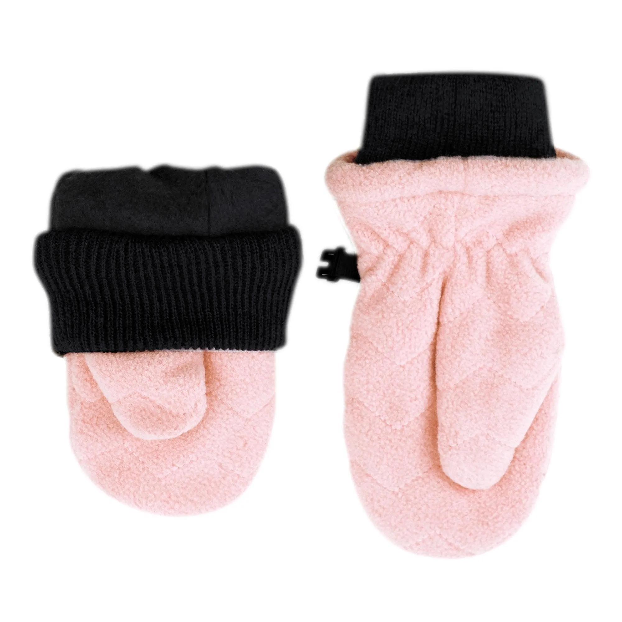 Jan & Jul Fleece Mittens - Dusty Pink