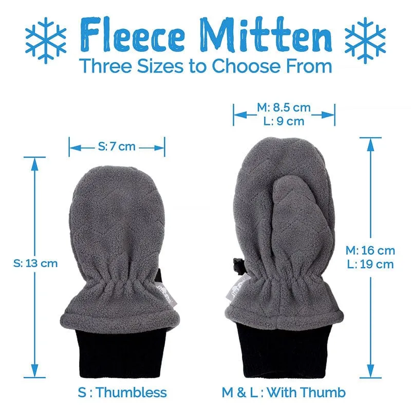 Jan & Jul Fleece Mittens - Dusty Pink