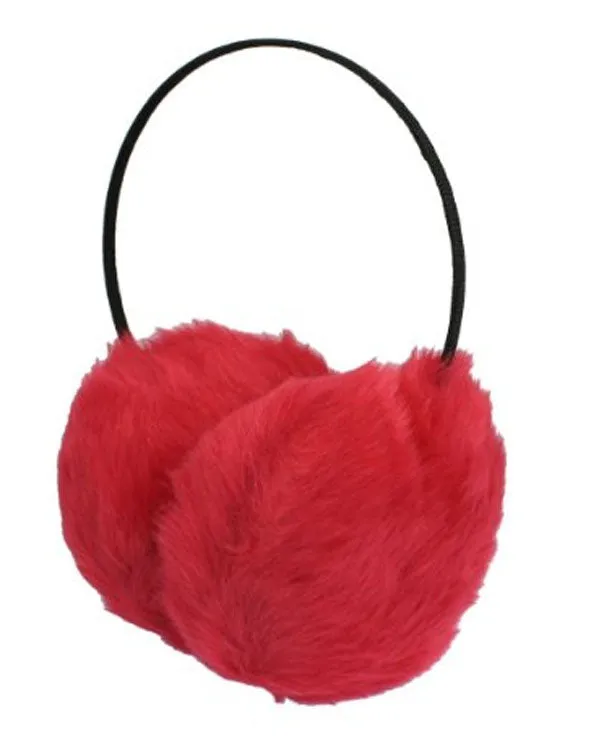 Ladies Fuzzy Imitation Fur Earmuffs Wholesale