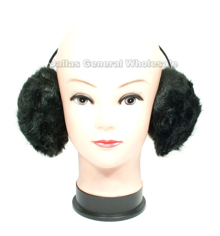 Ladies Fuzzy Imitation Fur Earmuffs Wholesale