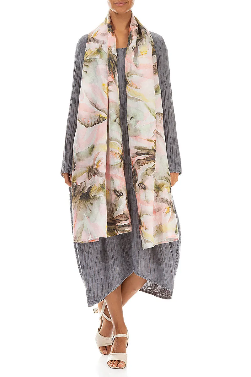 Long Oasis Linen Scarf