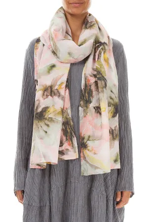Long Oasis Linen Scarf
