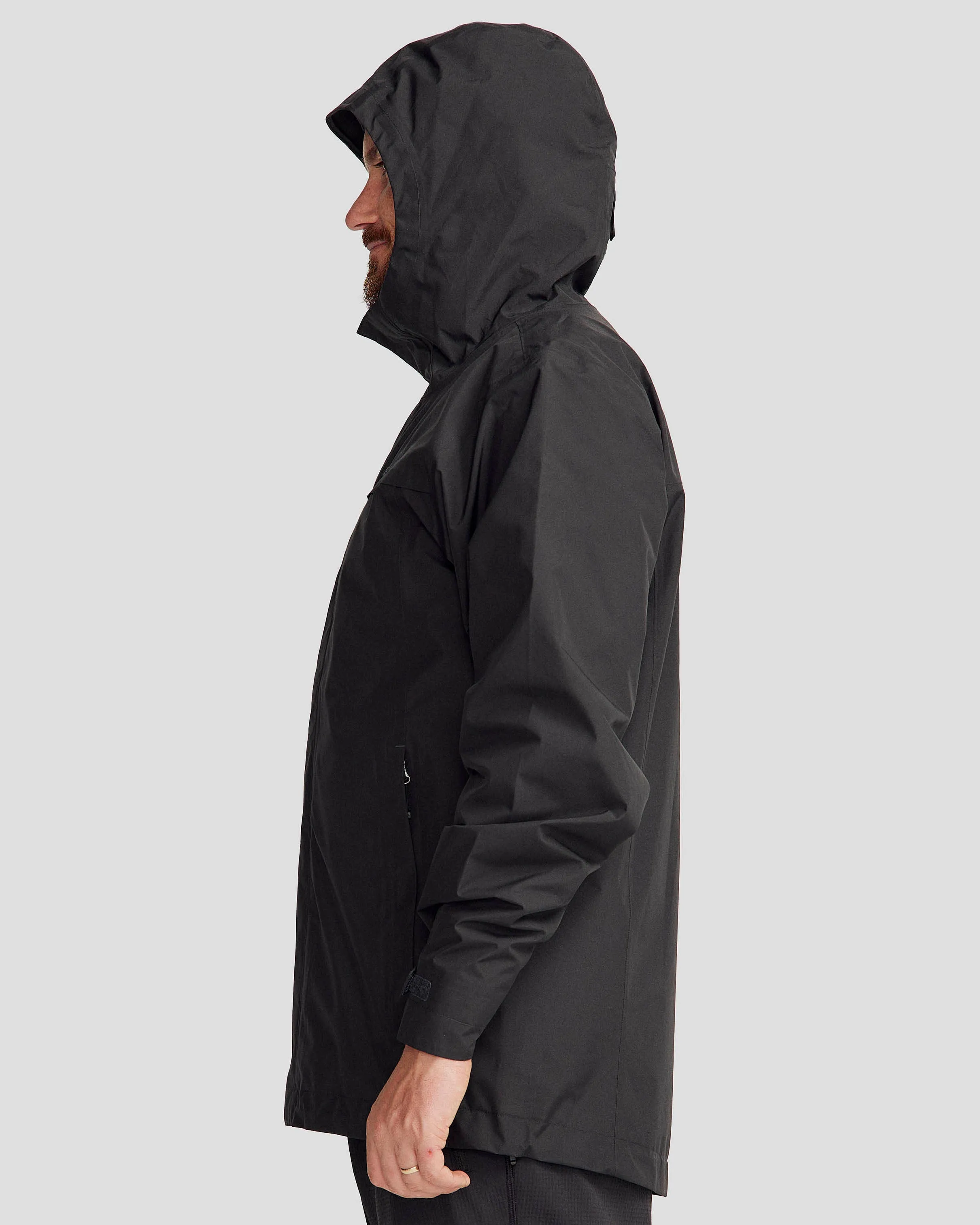 Men's Bealey 2L GORE-TEX® Rain Jacket - Black Stingray