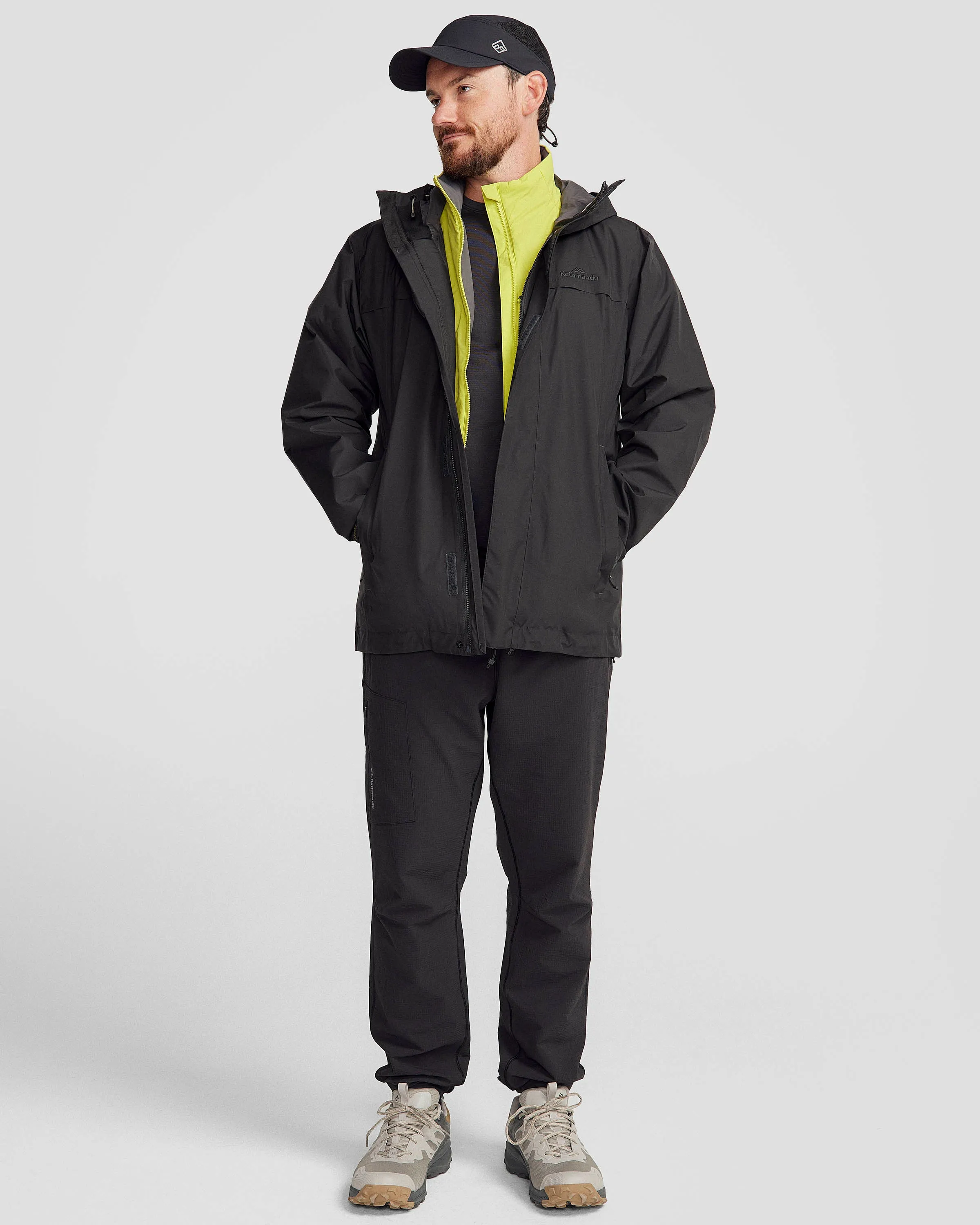 Men's Bealey 2L GORE-TEX® Rain Jacket - Black Stingray