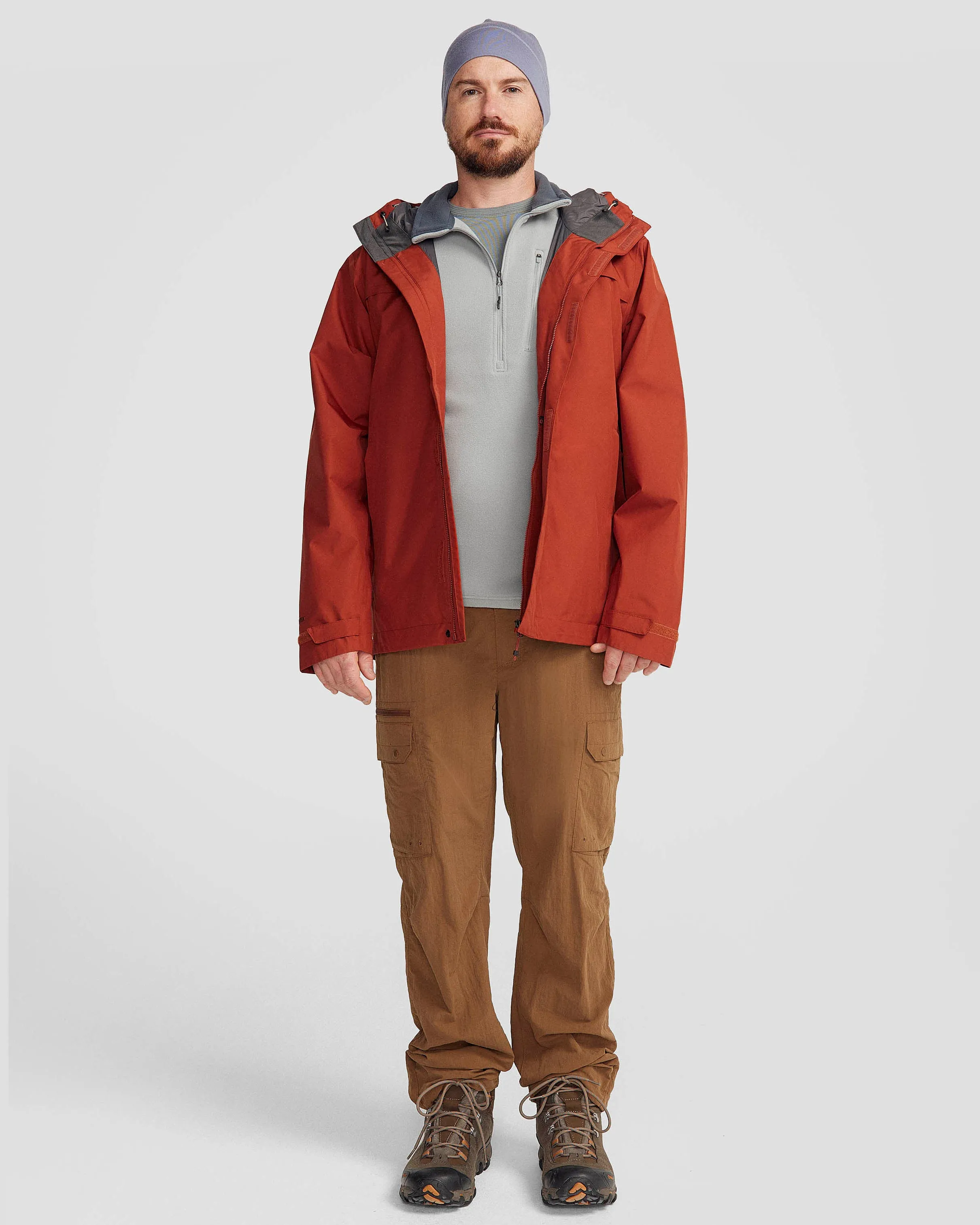 Men's Bealey 2L GORE-TEX® Rain Jacket - Redwood