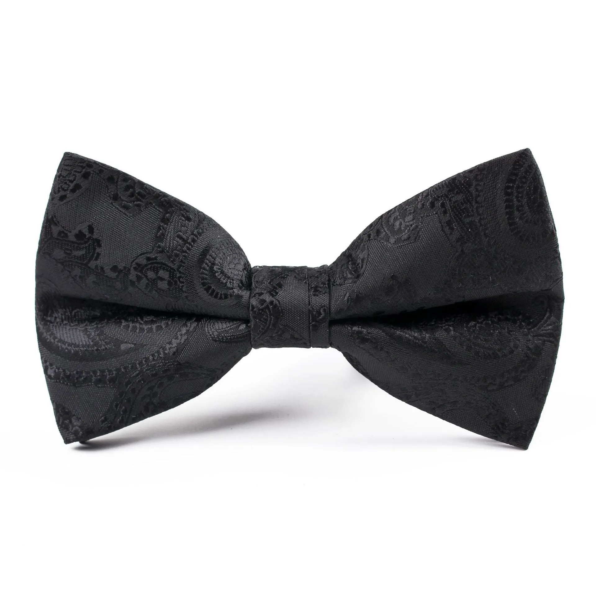 Men's Classic Black Tuxedo Bow Tie
