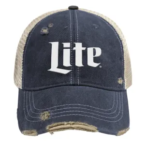 Miller Lite Snap Back Trucker Cap
