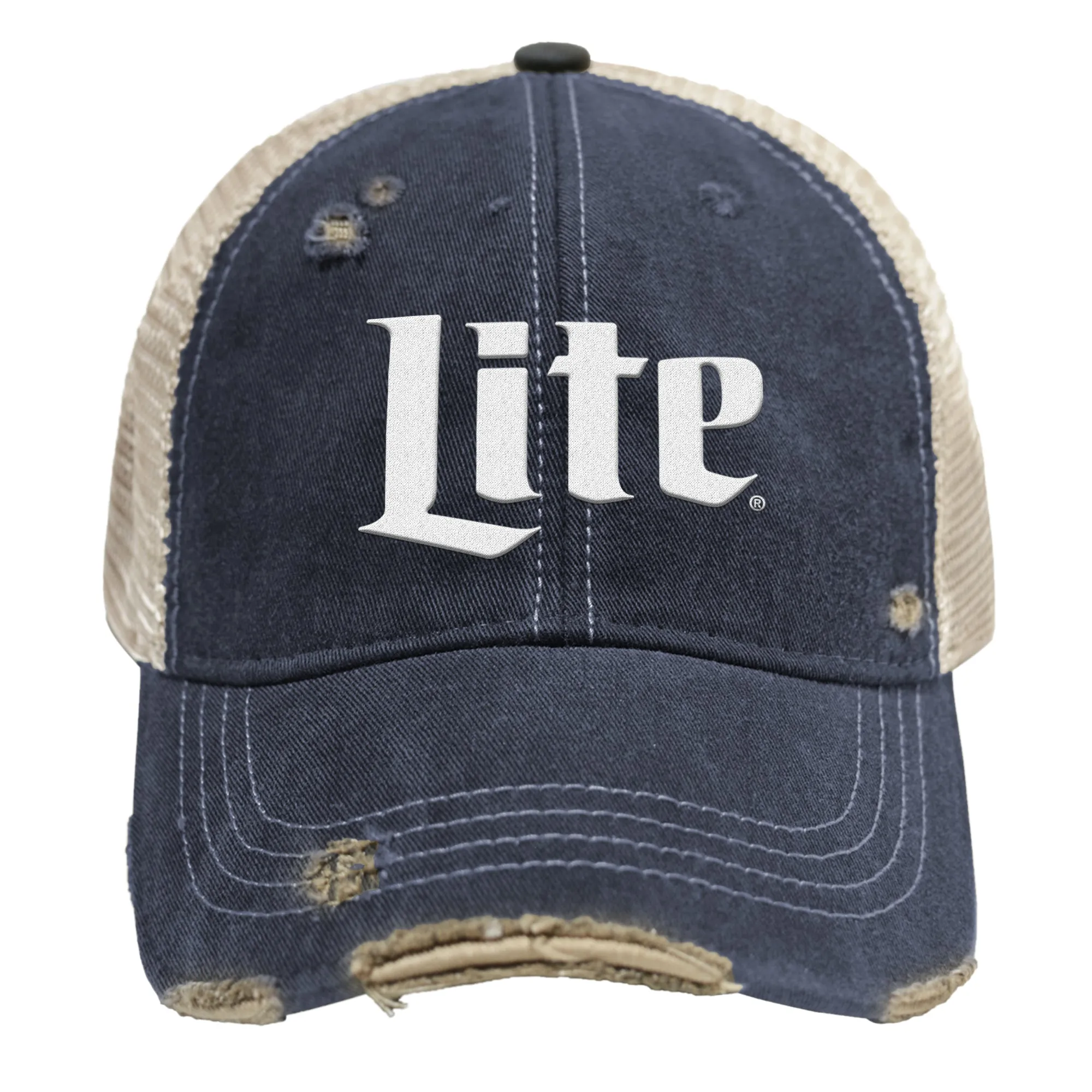 Miller Lite Snap Back Trucker Cap