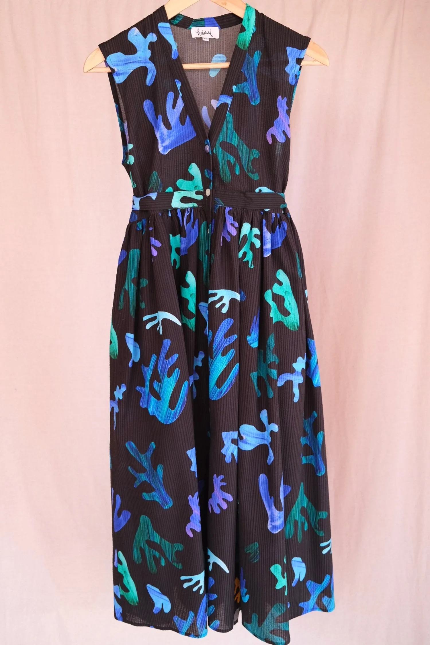 Perla Dress - Black Collage