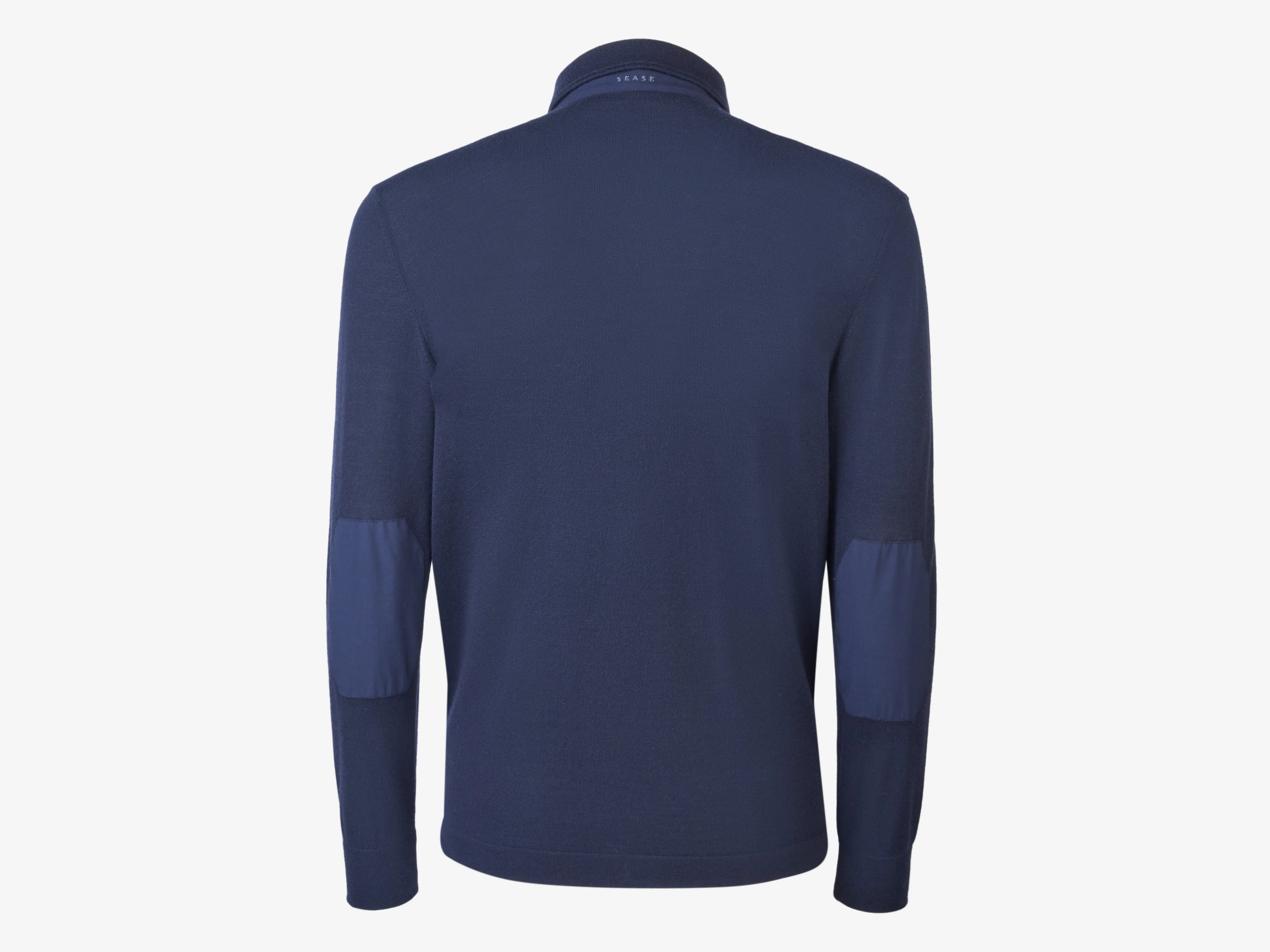 Polo Neck F18 Knitwear - Navy Blue