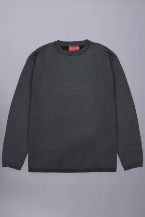 R.F. Scott 100% Merino Wool Crew Knit: Lead