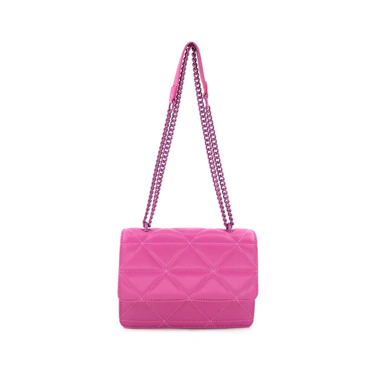Triangle Quilted Handbag