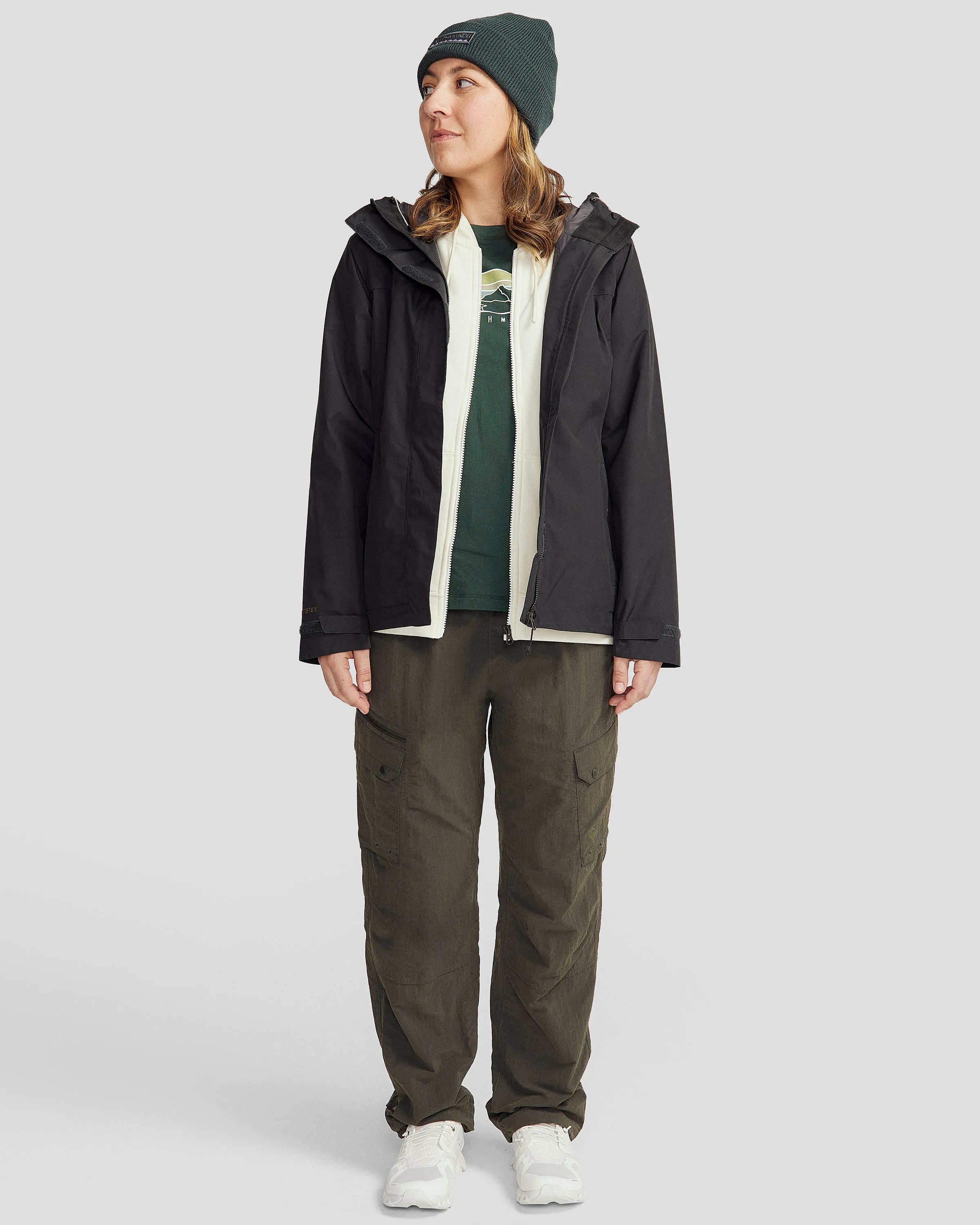 Women's Bealey 2L GORE-TEX® Rain Jacket - Black Stingray